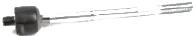 Front Inner Tie Rod End left/right 45503-30070 45503-30090 for Toyota